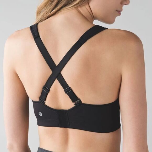 Lululemon ta ta tamer sport bra black - Picture 1 of 9